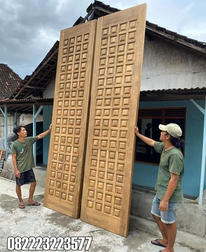 Model Pintu Jati Untuk Rumah Minimalis Terbaru