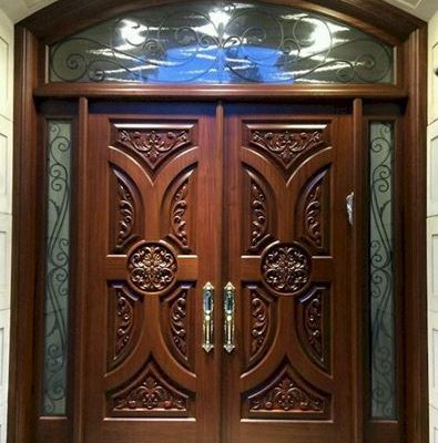 Pintu Rumah Mewah Ukir Jepara Kayu Jati Model Klasik