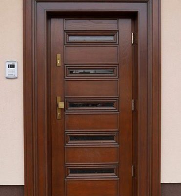 Model Pintu Kamar Kayu Jati terbaru Motif Minimalis