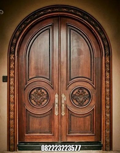 Pintu Jati Ukir Jepara Motif Klasik Untuk Rumah Mewah