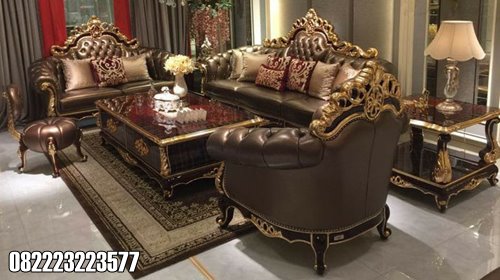 Set Sofa Ruang Tamu Classic Turkey Mewah